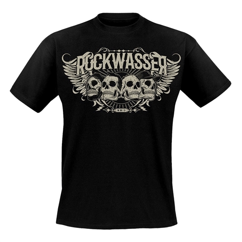 Rockwasser - Totenkopf, T-Shirt