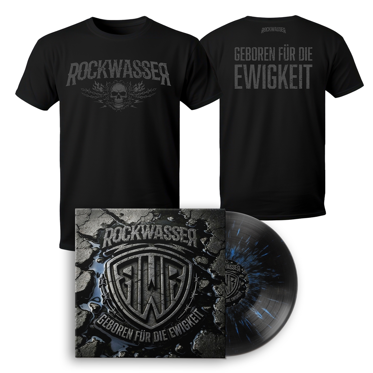 Rockwasser - Geboren f�r die Ewigkeit, Shirt Bundle