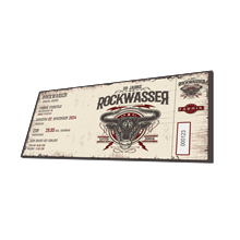Rockwasser - 20jähriges Bandjubiläum, Ticket